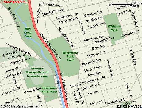 [Riverdale Park East Map]