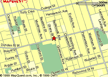 [Trinity-Bellwoods Park Map]