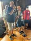 [Karaoke. Shebeens, August 31, click to enlarge]