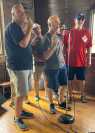 [Karaoke. Shebeens, August 31, click to enlarge]