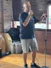 [Karaoke. Shebeens, August 31, click to enlarge]