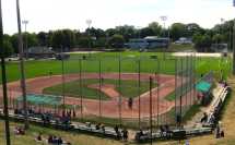 [Maple Leafs Baseball Game, August 14, click to enlarge]