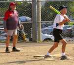 [End of Season Game, Roto-Rooter vs Mudhens, August 28, click to enlarge]