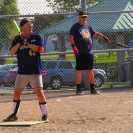 [End of Season Game, Roto-Rooter vs Mudhens, August 28, click to enlarge]