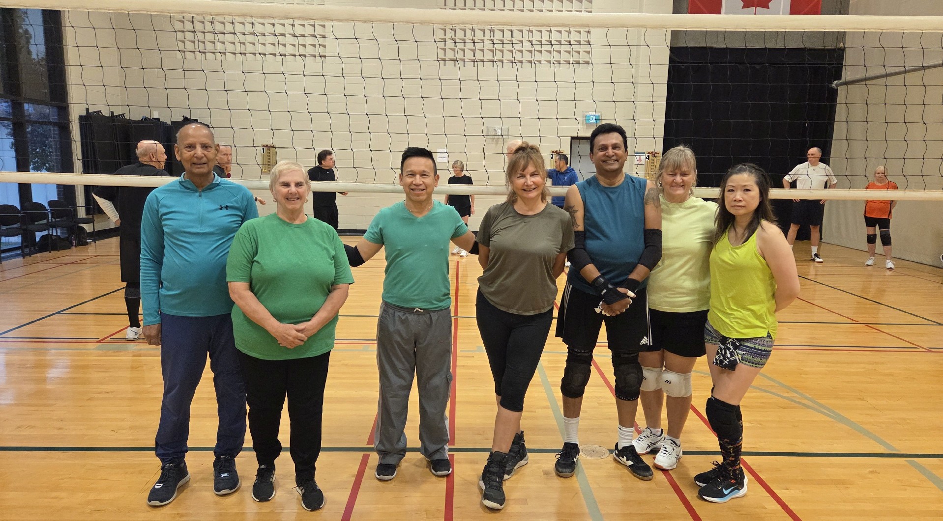 [2025 Volleyball Rainbow Tournament Team Green]